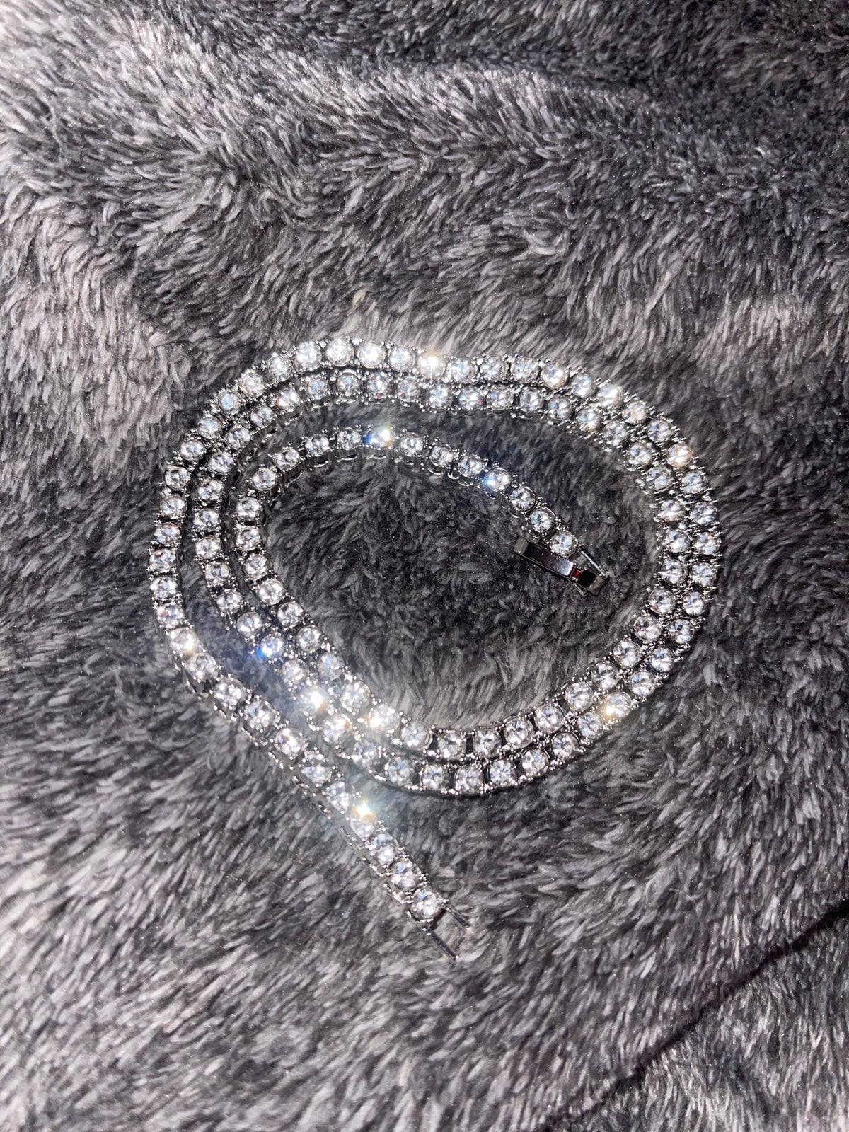 diamond tennis necklace