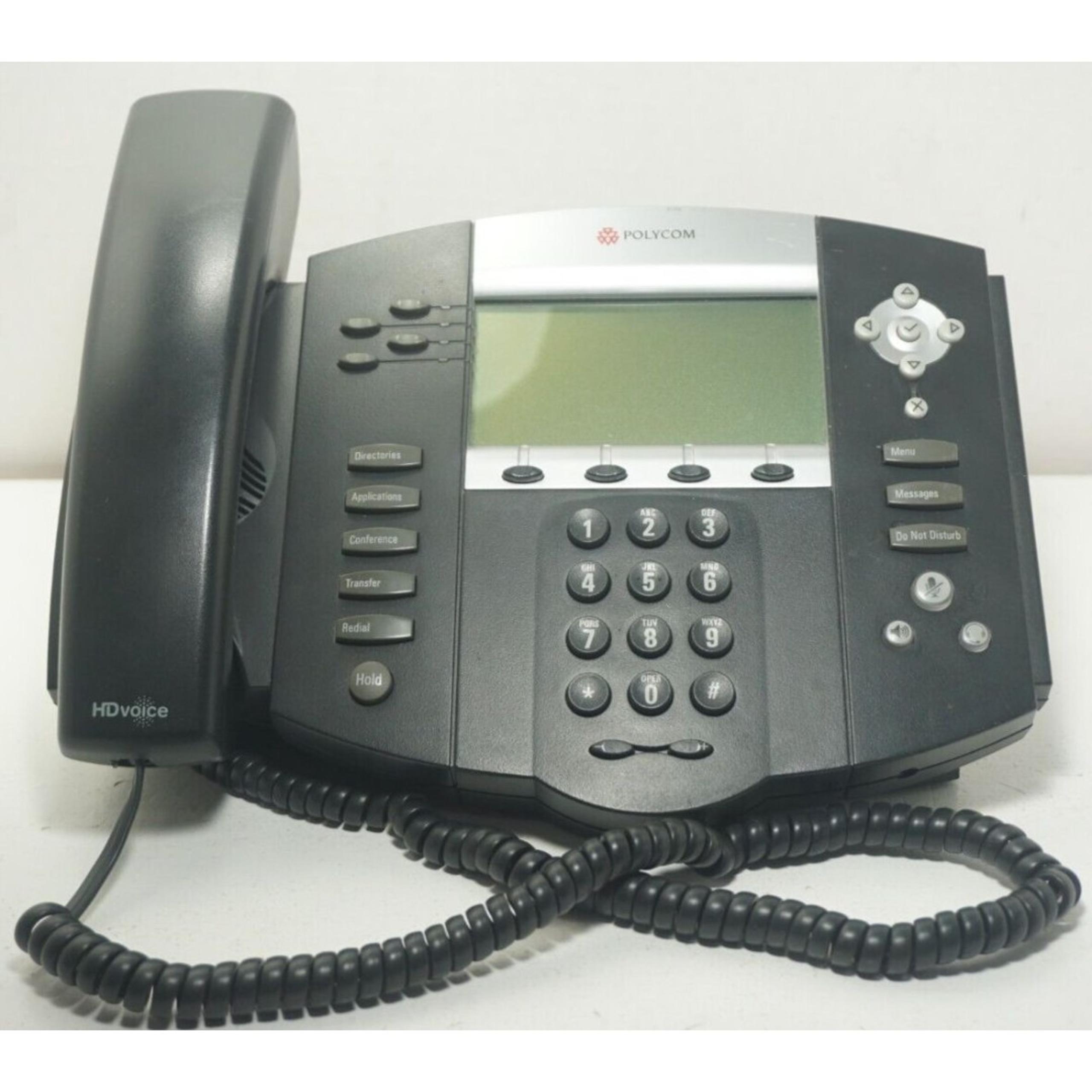 Polycom Digital Business Desk Office Telephone HD Voice PoE Soundpoint SIP 550