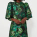 Pomander Place Tuckernuck green jacquard Samantha dress
