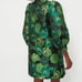 Pomander Place Tuckernuck green jacquard Samantha dress
