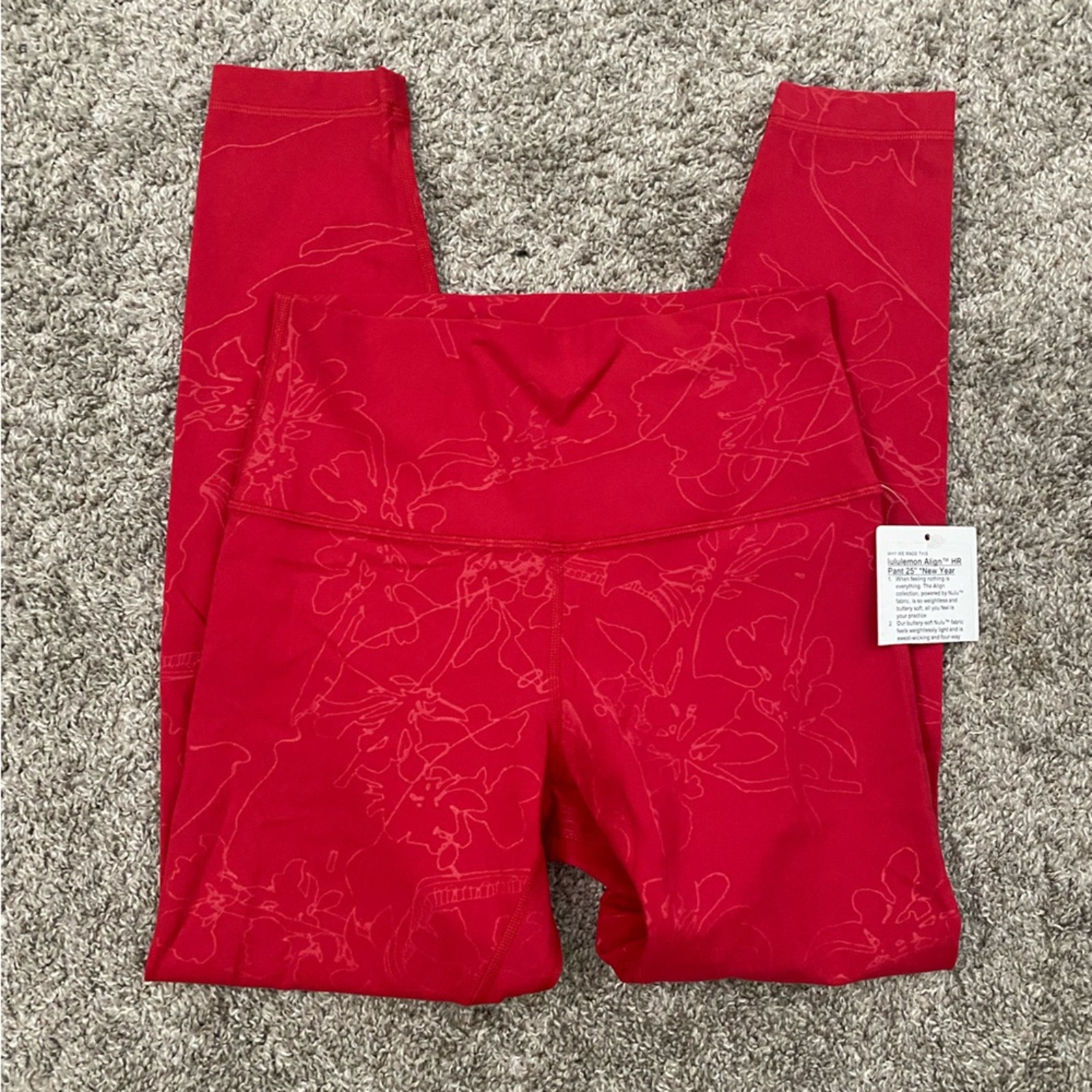 NWT Lululemon Lunar New Year lululemon Align High Rise Pant 25