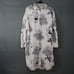 Farm Rio Dress Womens Small Midi Shirt Dress Hawaiian Collared Long Sleeve Linen