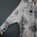 Farm Rio Dress Womens Small Midi Shirt Dress Hawaiian Collared Long Sleeve Linen