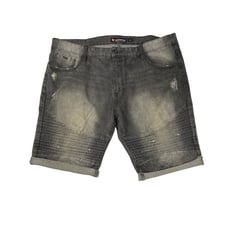 South Pole Authentic Collection Men's Jean Shorts, Distressed and Faded, Size 42