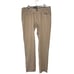 Theory Raffi Slim Fit Straight Pants Neoteric Twill Brown Stretch Men's Size 33