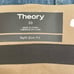 Theory Raffi Slim Fit Straight Pants Neoteric Twill Brown Stretch Men's Size 33