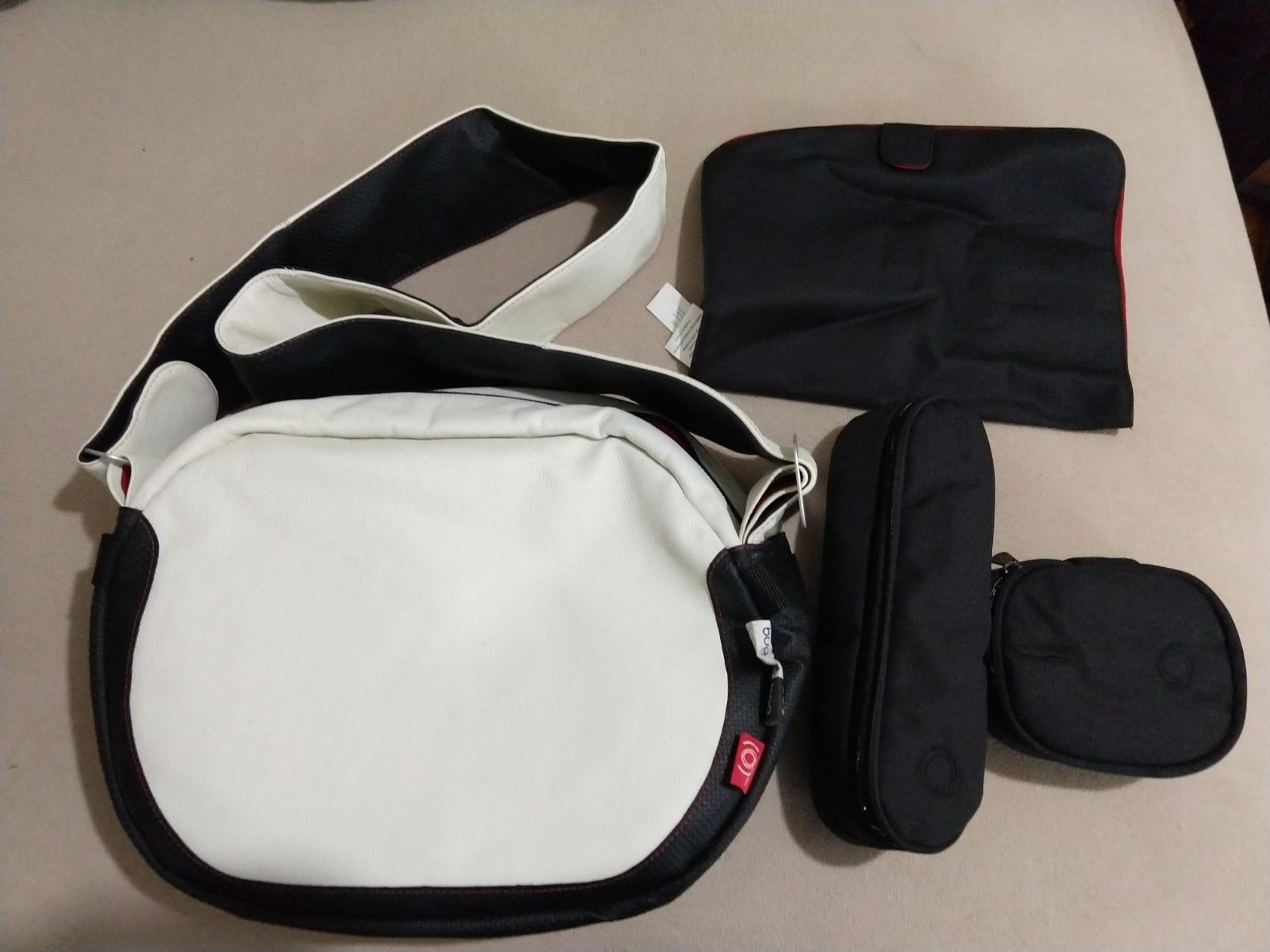 NEW! Bugaboo Leather Baby Diaper Bag