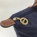 New dark blue medium women's canvas bag