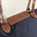 New dark blue medium women's canvas bag