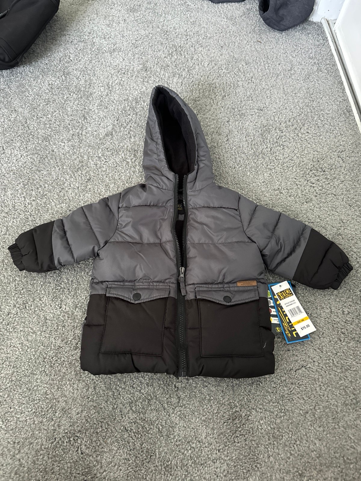 Snow/ puffer xtreme toddler jacket NWT