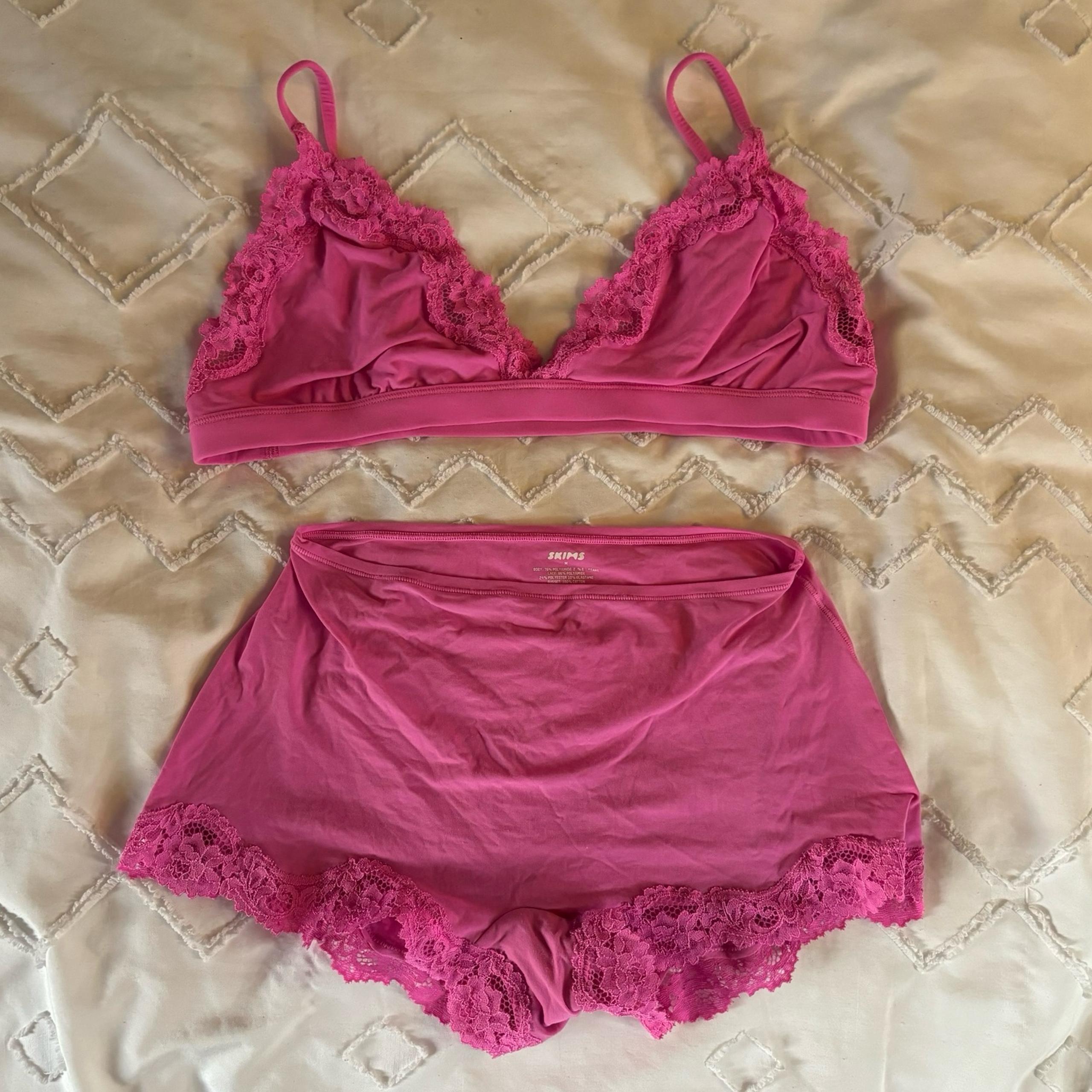 pink skims set