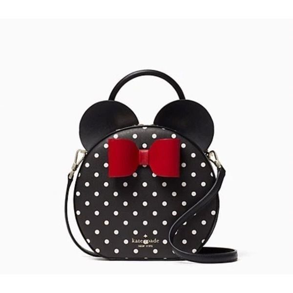 disney x kate spade new york minnie mouse crossbody bag