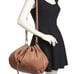 Dex Nappa Bucket Bag In Nude