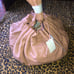 Dex Nappa Bucket Bag In Nude