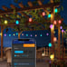 Govee Smart Outdoor String Lights, RGBIC Warm White 96ft (2 Ropes of 48ft) Fathe