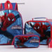 3pcs set Spiderman school bag Backpack Lunch bag Pencil case