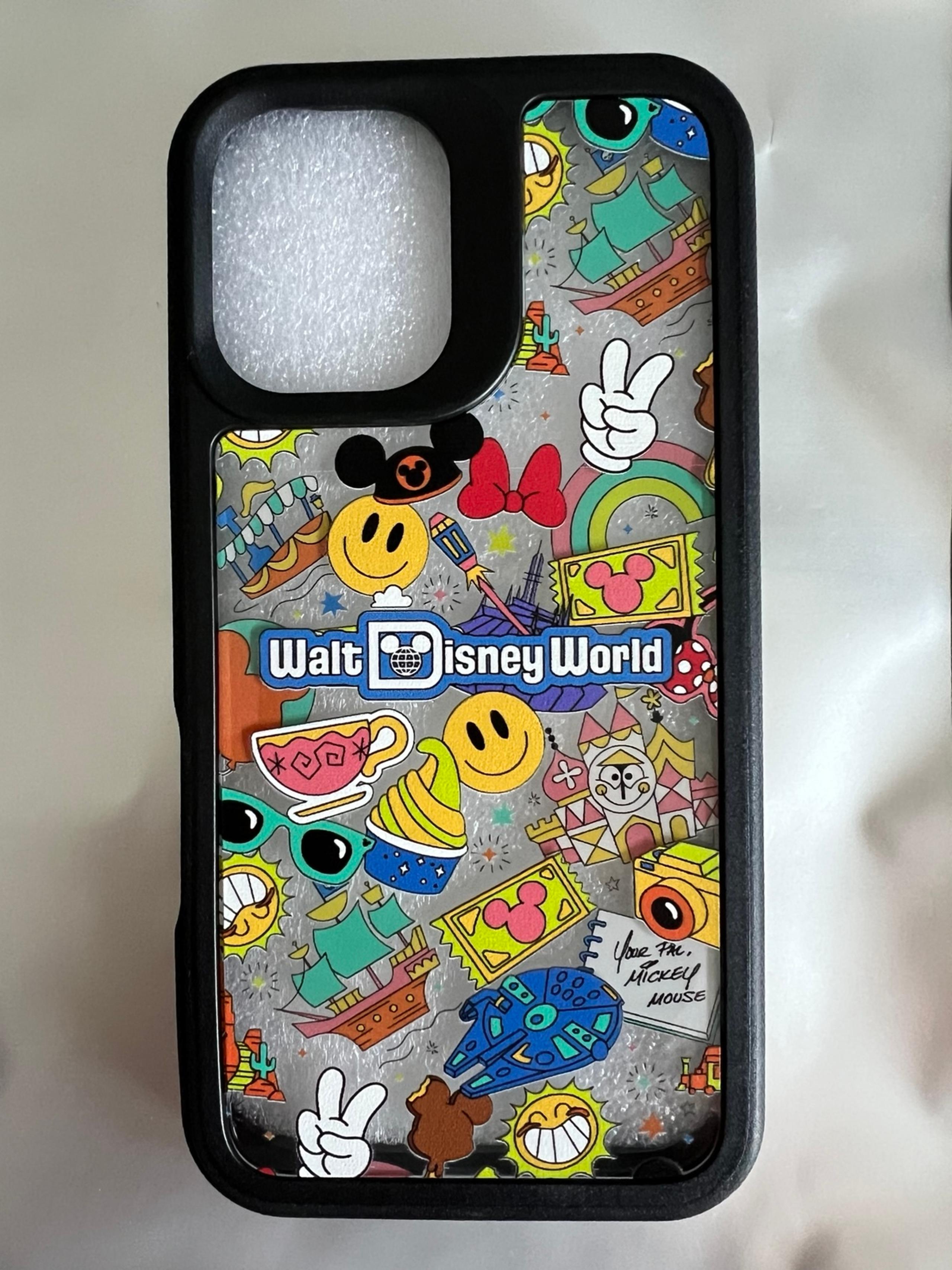 Disney Parks Walt Disney World Play In The Park Rides iPhone 16 Clear Case