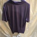 Men's XL Purple & White Stripe Nike Dri-Fit LSU Short Sleeve Shirt