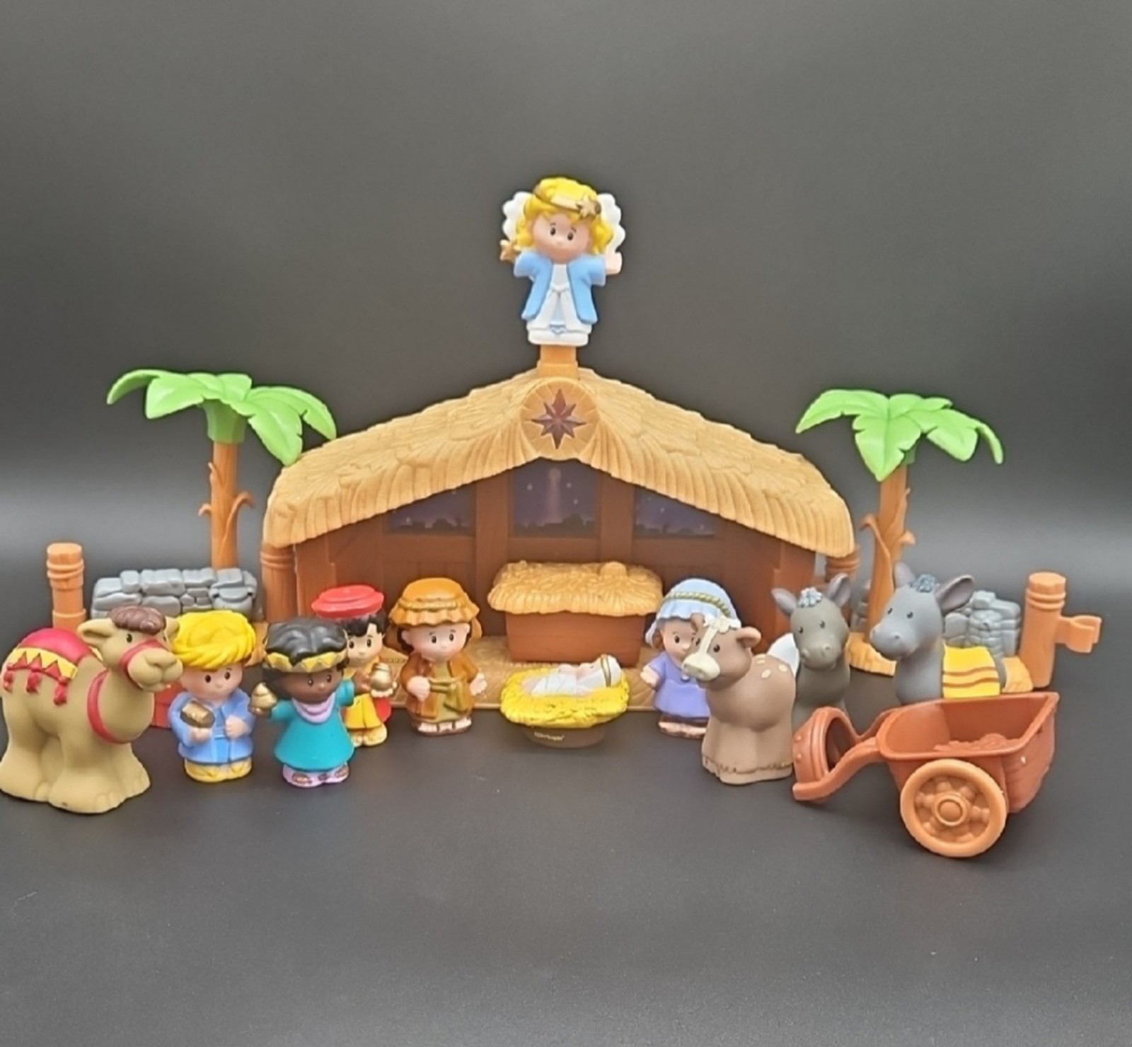 Little People Nativity Scene