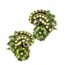 Vintage Earrings Signed HOLLYCRAFT 1950 Rhinestone Vtg Costume Jewelry J14