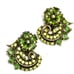Vintage Earrings Signed HOLLYCRAFT 1950 Rhinestone Vtg Costume Jewelry J14