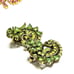 Vintage Earrings Signed HOLLYCRAFT 1950 Rhinestone Vtg Costume Jewelry J14