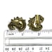 Vintage Earrings Signed HOLLYCRAFT 1950 Rhinestone Vtg Costume Jewelry J14