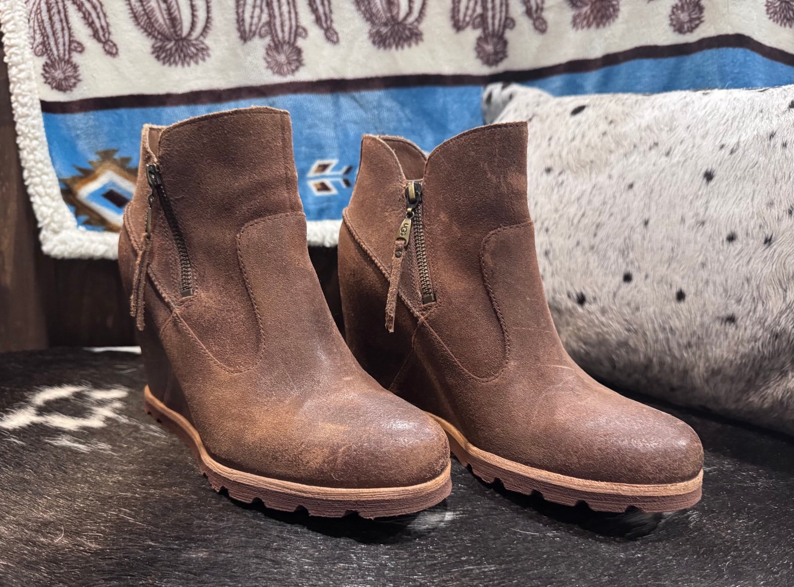 UGG Wedge Booties