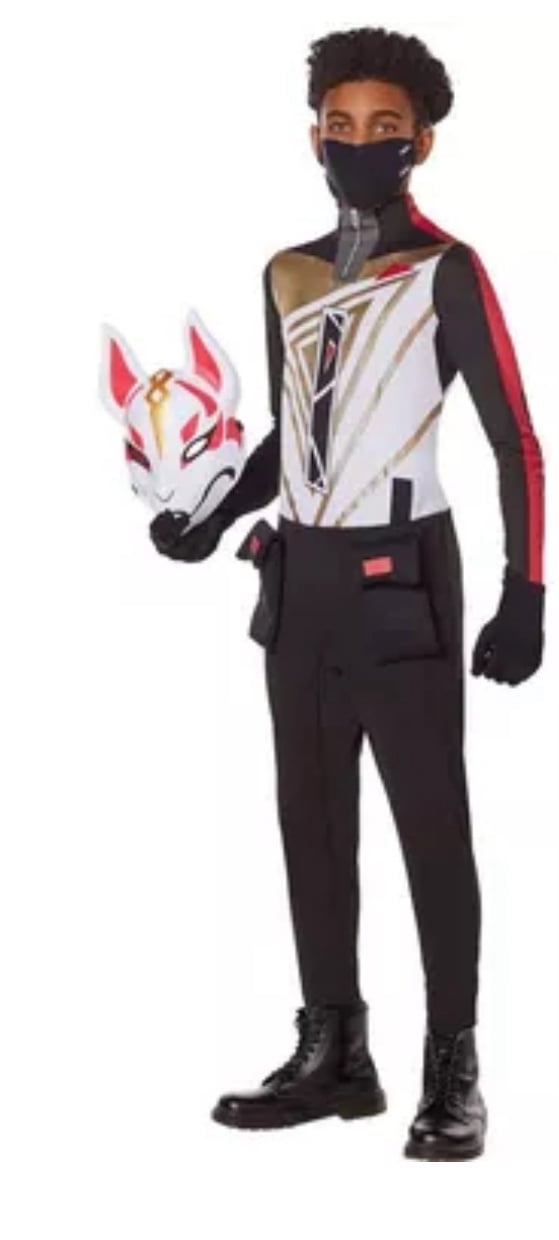 InSpirits Fortnite Drift youth costume. NWT medium 8-10