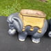 Vintage Elephant Planters