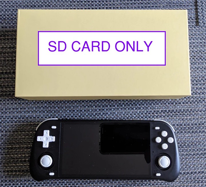 RGB10-MAX 2 SD card | Handheld game console | video game console
