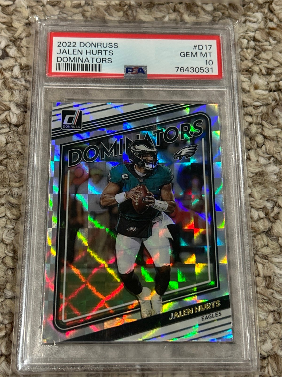 2022 Panini Donruss - Dominators #D17 Jalen Hurts