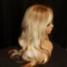 Wig - Platinum Blonde Auburn Balayage