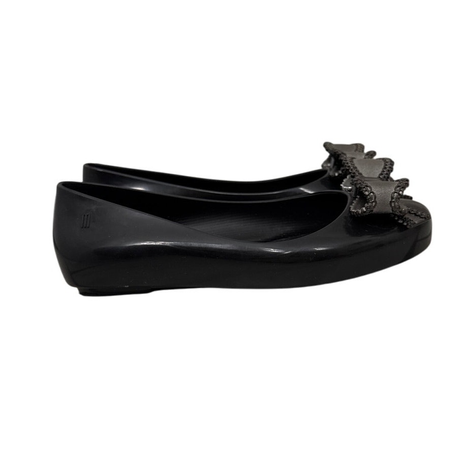 Mini Melissa Shoes Ultragirl Sweet Bow Flats Size Youth 4