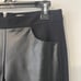 J. Crew Size 4 Fake Leather Skinny Ankle Black Pants
