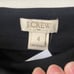 J. Crew Size 4 Fake Leather Skinny Ankle Black Pants