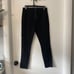 J. Crew Size 4 Fake Leather Skinny Ankle Black Pants
