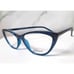 NEW CAT EYE prescription-ready Eyeglass Frame Blue Cobalt lightweight glasses