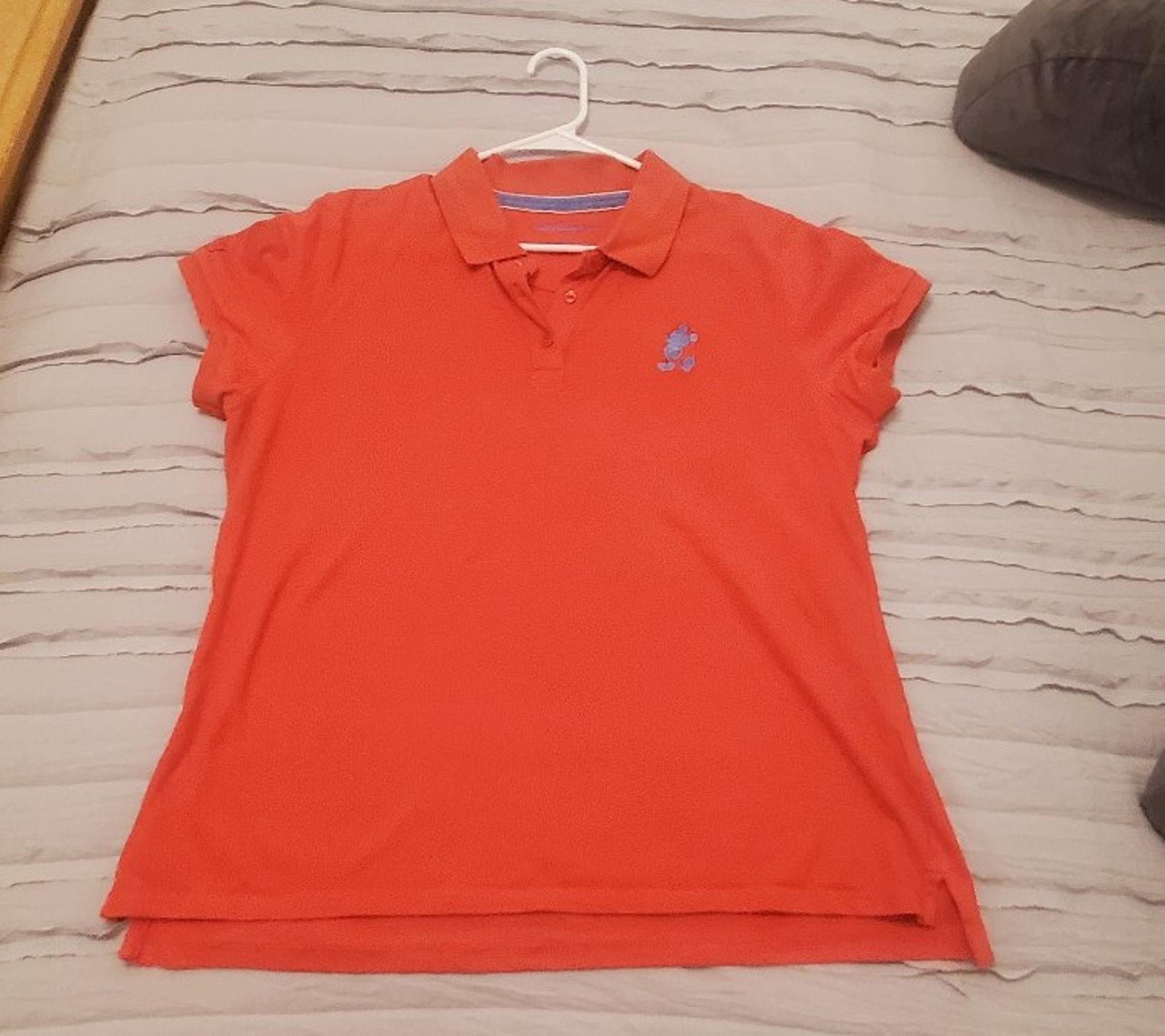 Disney Parks Women's Mickey Mouse Polo Shirt Size XL SEE Description
