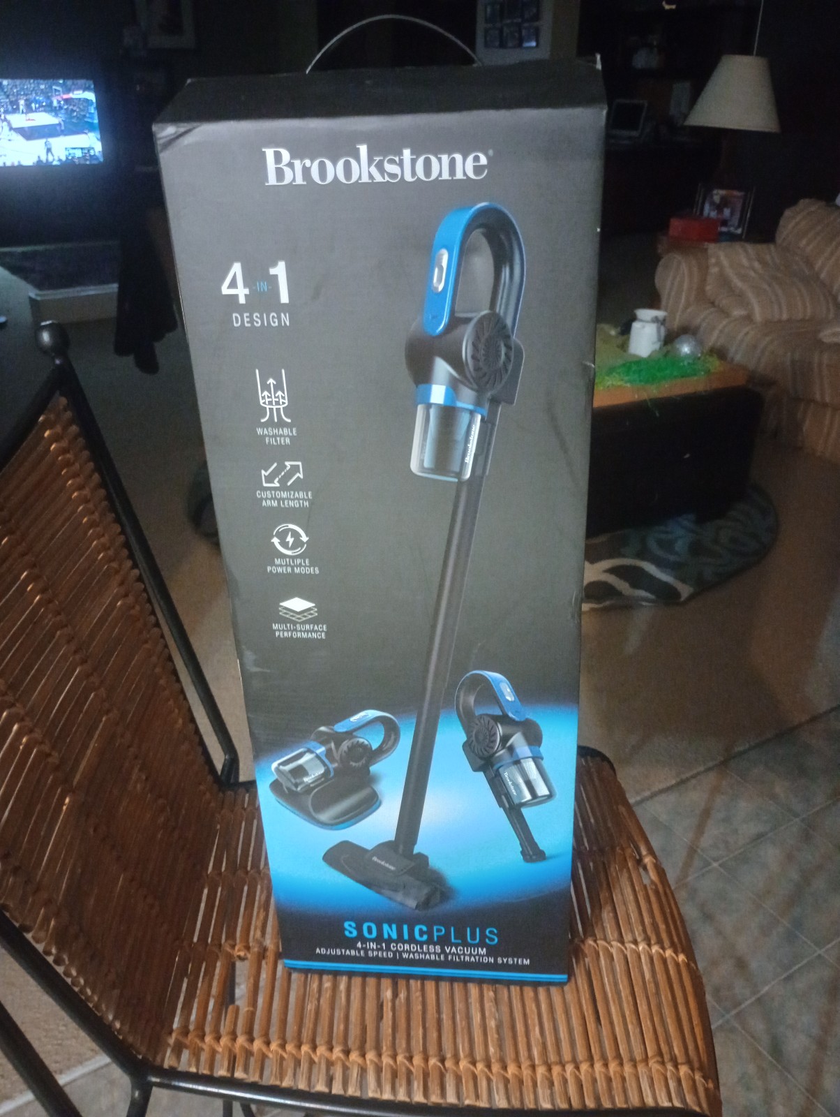 Brookestone wireless sonic plus vacuum