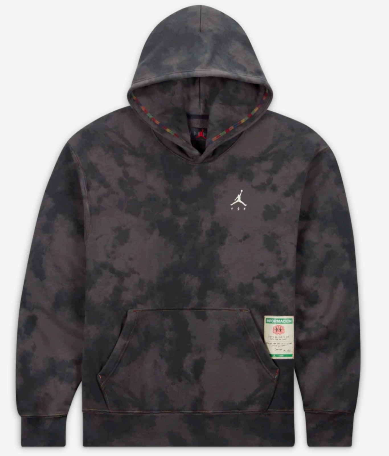 Nike Jordan x J Balvin Fleece Hoodie Black Large DR2958-029 Brand New 200