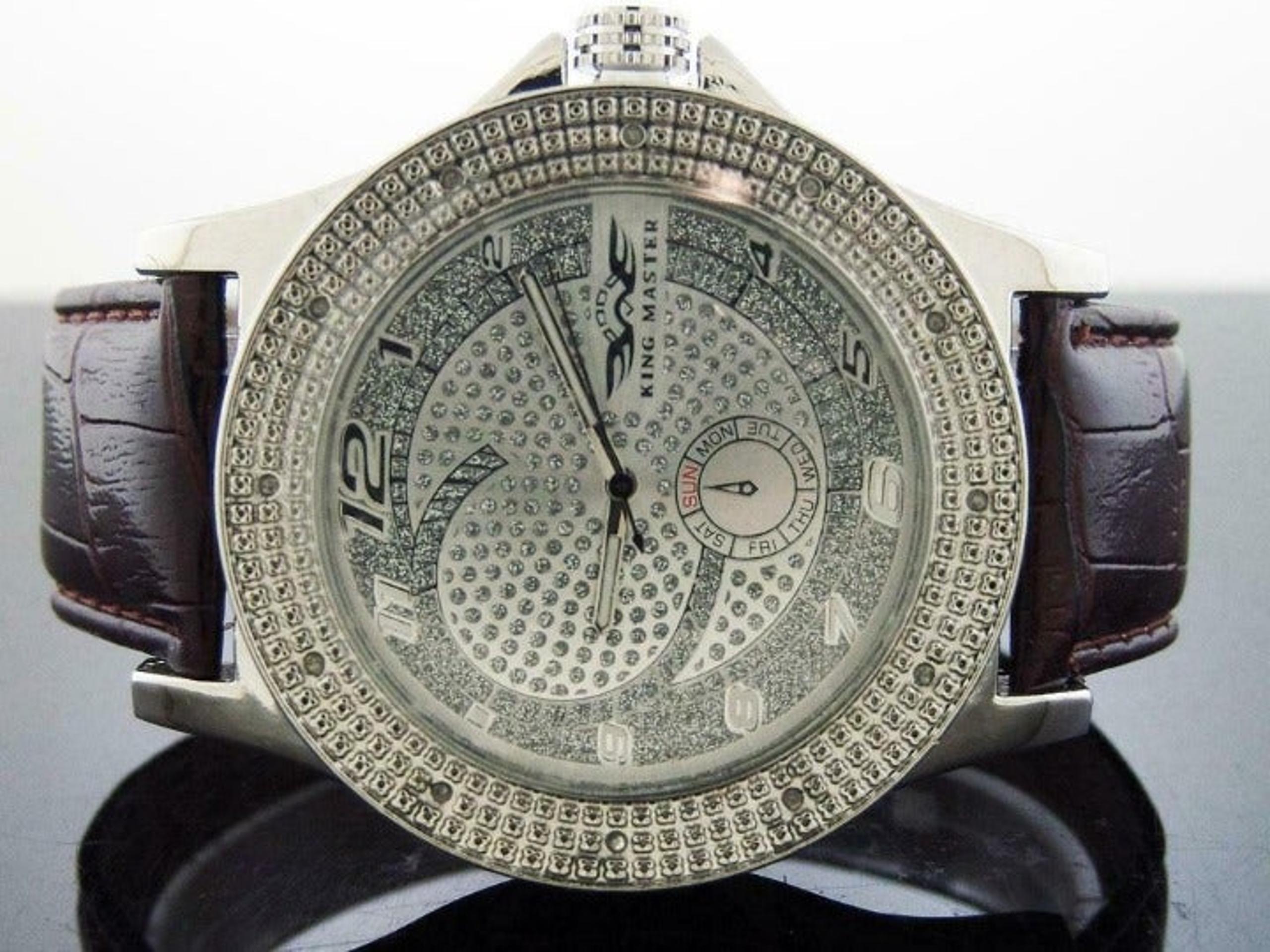 King Master 12 Diamonds Watch