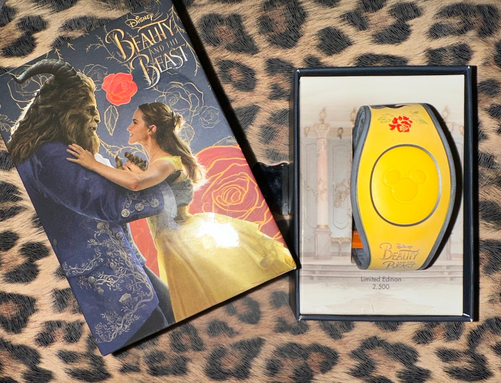 Disney Beauty and the Beast limited edition magic band yellow