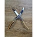 Vintage Griffon Stag Antler Handled Poultry Shears Solingen Germany Chromed