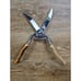 Vintage Griffon Stag Antler Handled Poultry Shears Solingen Germany Chromed
