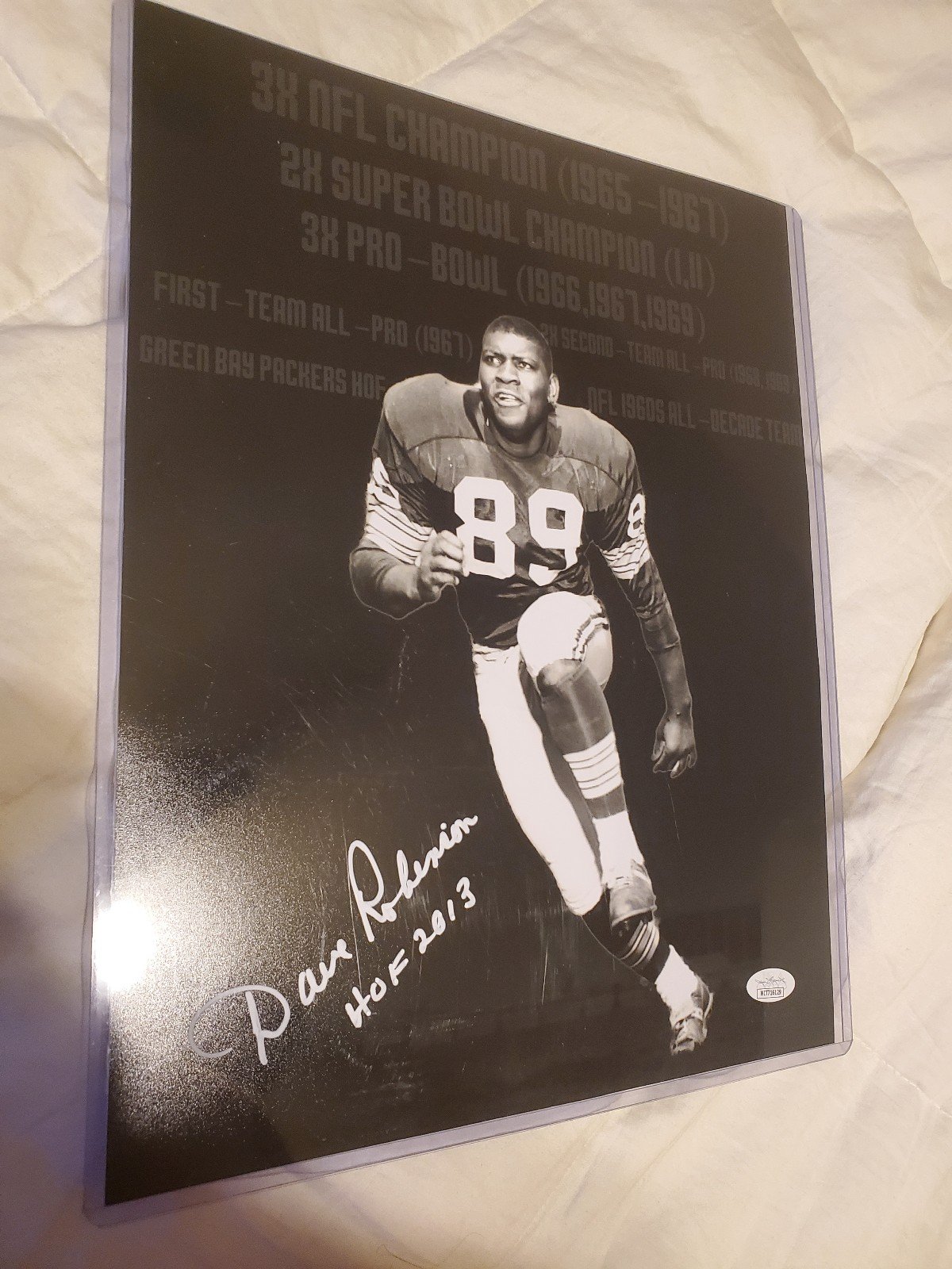 Dave Robinson 11X14 Autograph photo