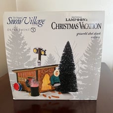 DEPT 56 Snow Village National Lampoons CHRISTMAS VACATION Griswold Sled Shack