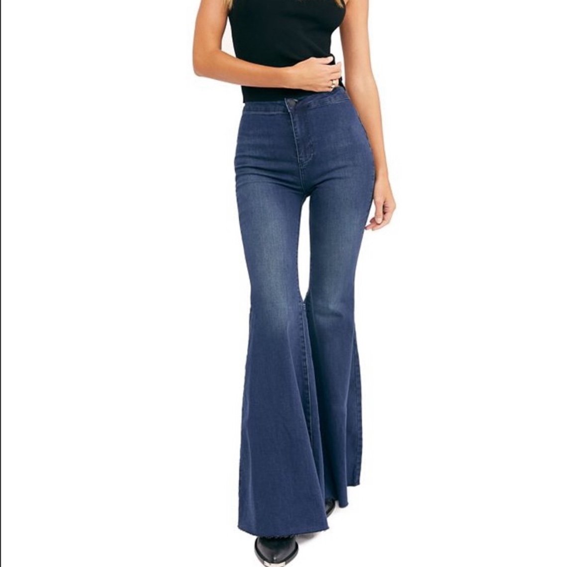 Free People Just Float On Flare Jeans Size 26