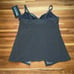 MIRACLESUIT Pin Point Love Knot Tankini Top black/white 12