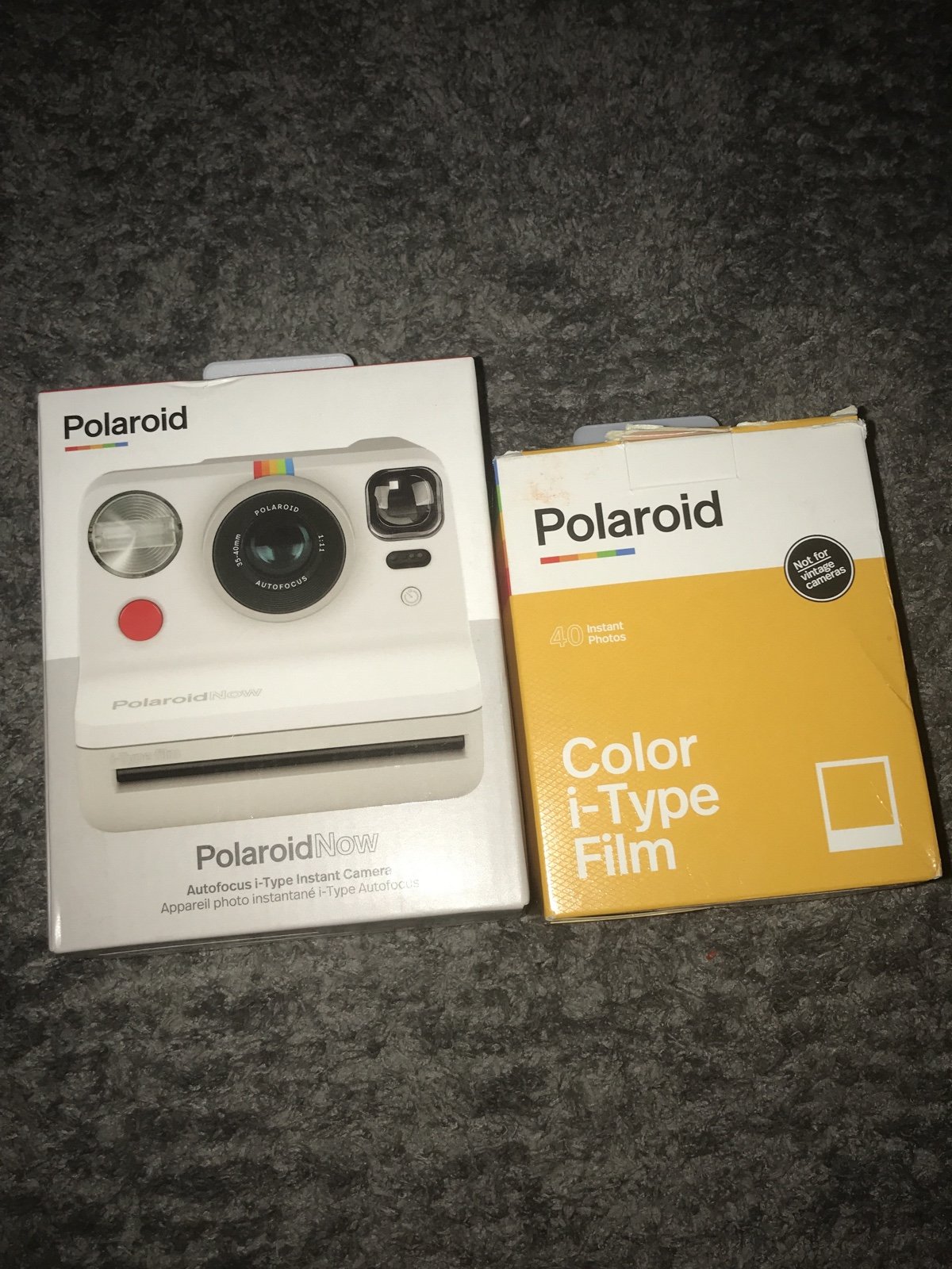 Polaroid Now Instant Camera with extra film